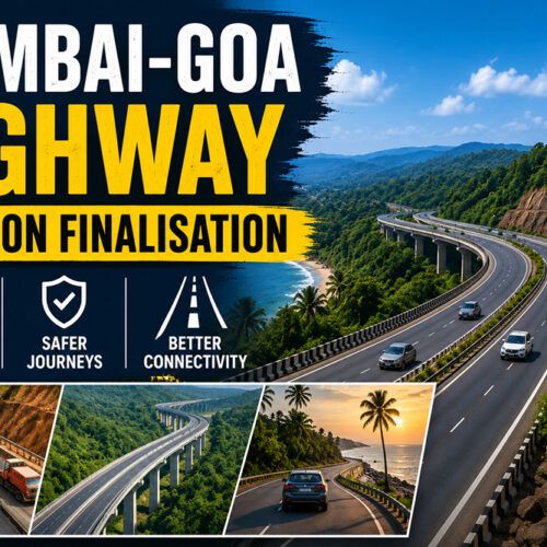 Mumbai-Goa Highway Work Nearing Completion: Ganesh Festival Travel Set to Become Smoother for Konkan Residents